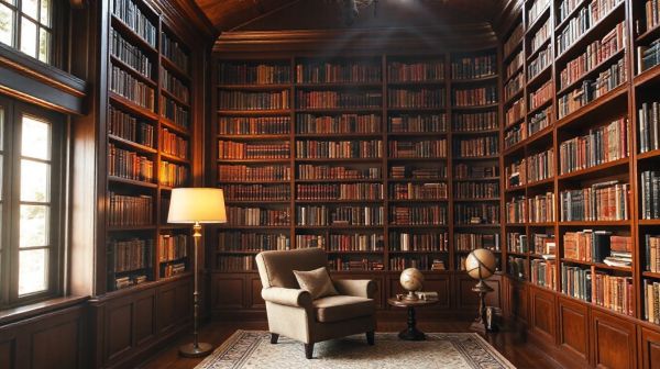 Les meilleures idées pour concevoir une bibliothèque unique chez soi