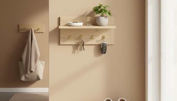 Le porte-clé mural : la solution déco pratique pour ranger vos clés facilement